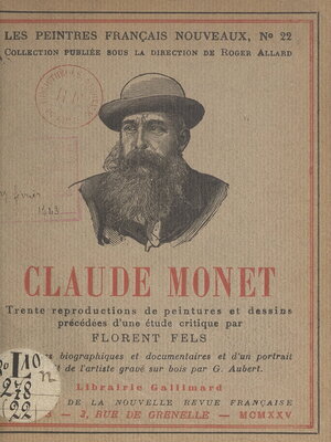 cover image of Claude Monet